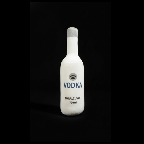 AlkoPies – Pluszowe Butelki dla Psów