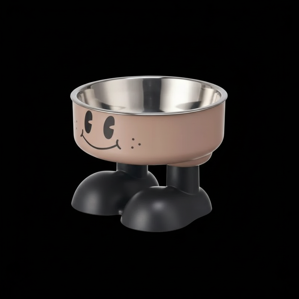 Miska Happy Feet - Podwyższona Miska dla Zwierząt